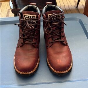 Roots Women's Burgundy  Ankle Boots